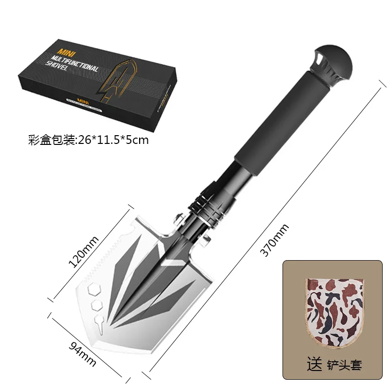 WOEN Multifunction sapper shovel camping folding shovel outdoor tool