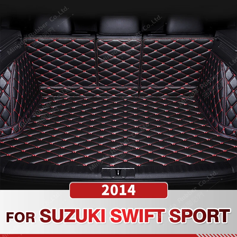 

Auto Full Coverage Trunk Mat For Suzuki Swift Sport 2014 Car Boot Cover Pad Cargo Liner Interior Protector Accessories