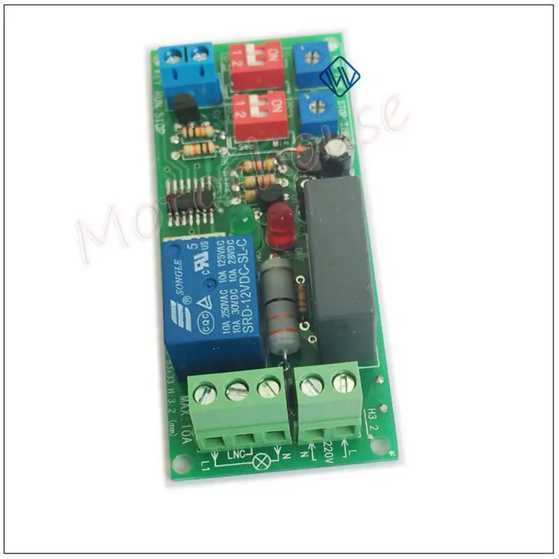 AC 100V-250V 110V 120V 220V 230V Adjustable Delay Time Repeat Turn ON/OFF Infinite Loop Cycle Timer Control Relay Switch Module