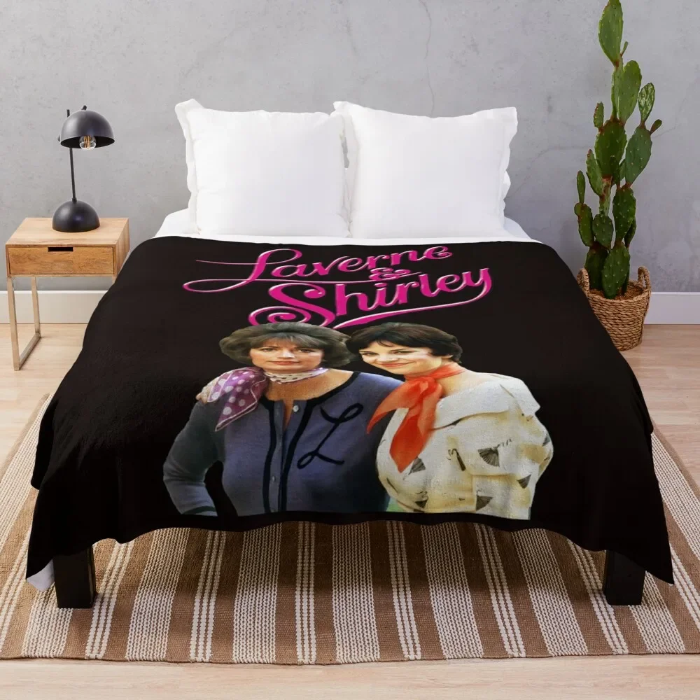 

Our Way Throwback Laverne and Shirley tribute Throw Blanket Cute heavy to sleep Blankets