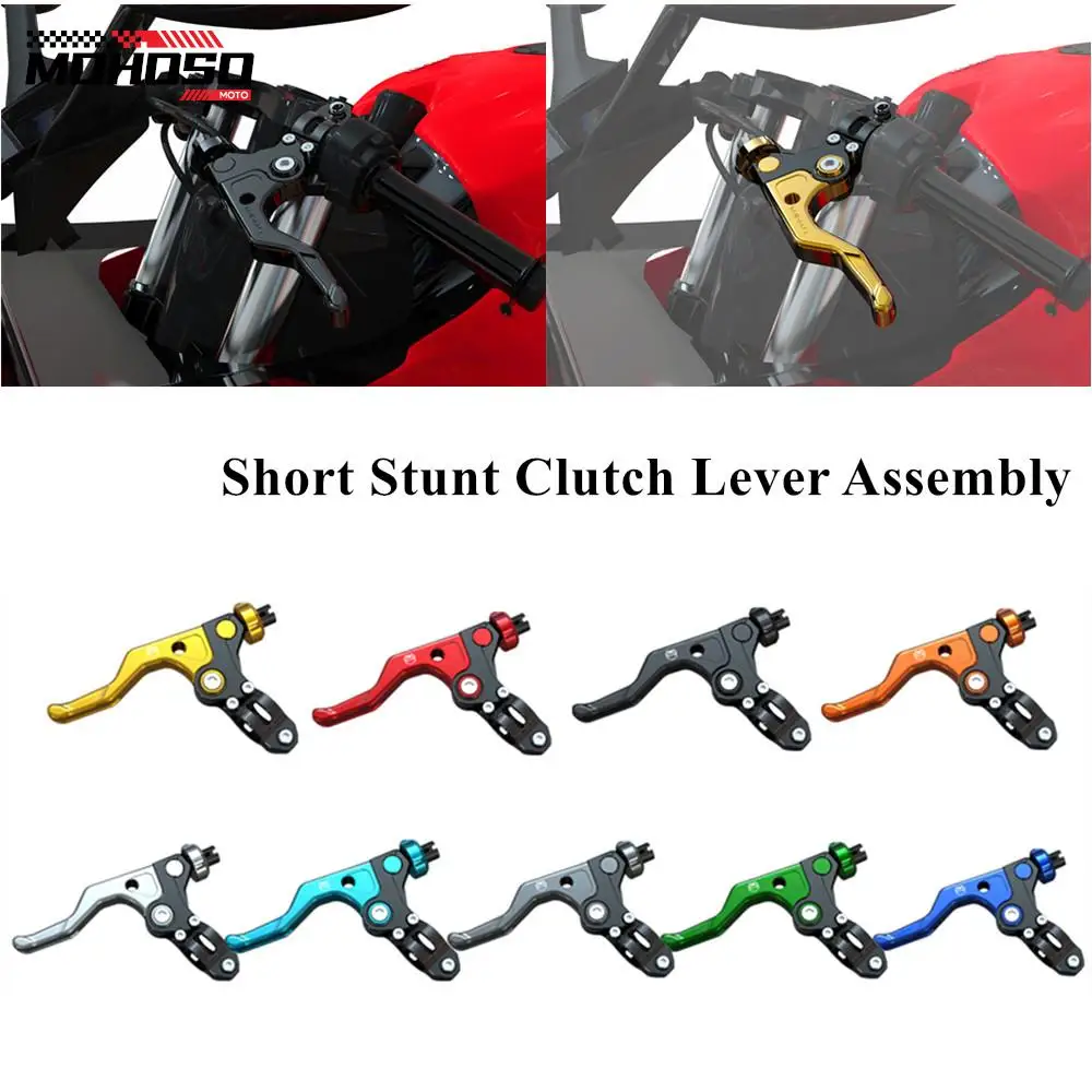 

Ninja1000 Street Bikes Handlebar CNC Short Stunt Clutch Lever Perch Assembly For Kawasaki Z800 Z1000SX Z 800/1000SX Ninja 1000