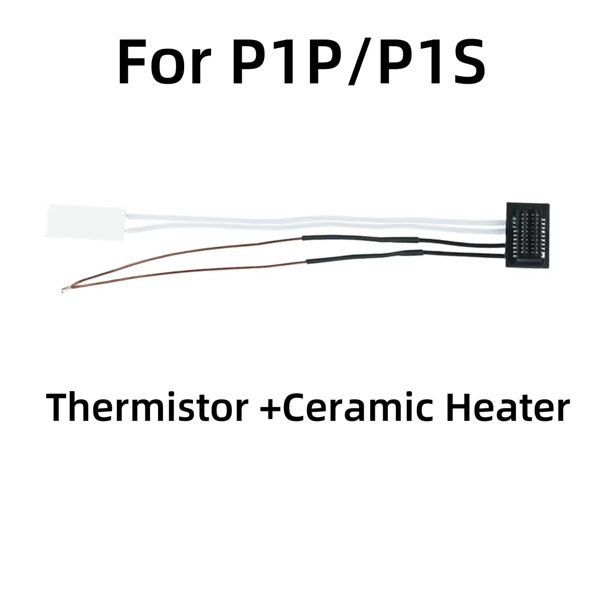 Calentador y termistor Caremic para Bambu lab P1P P1S HotEnd Sensor de temperatura de cartucho cerámico para impresora 3d Bambulab P1S P1P
