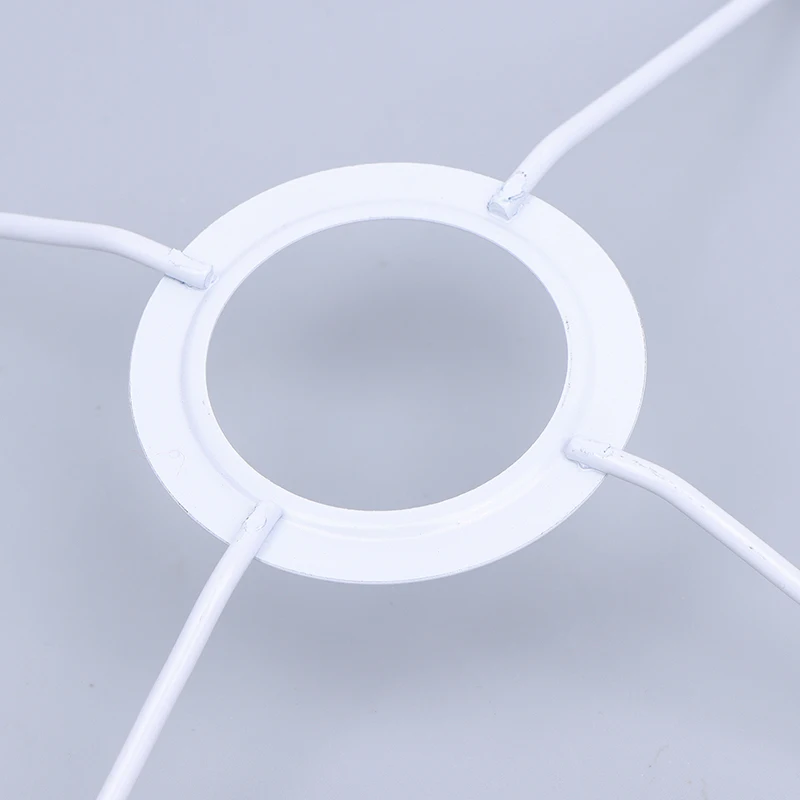 Estante de pantalla de alambre de Hardware, estante de pergamino, estante de hilo trenzado, circular estante, accesorios de lámpara de mesa, 1 Pc