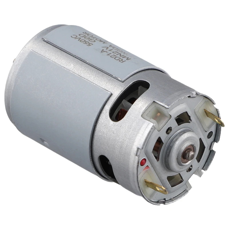 High-Speed 550 DC Motor 21V 21000RPM - Powerful Mini Motor For DIY Enthusiasts, Ideal For Various Applications