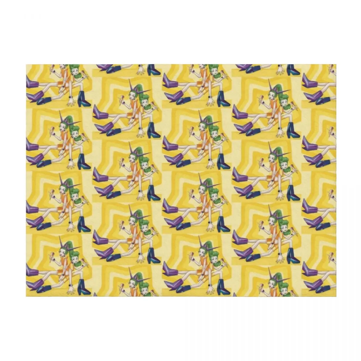 

Velvet and Veneer (FAME!!) Throw Blanket funny gift for winter Sleeping Bag Decorative Throw Blankets