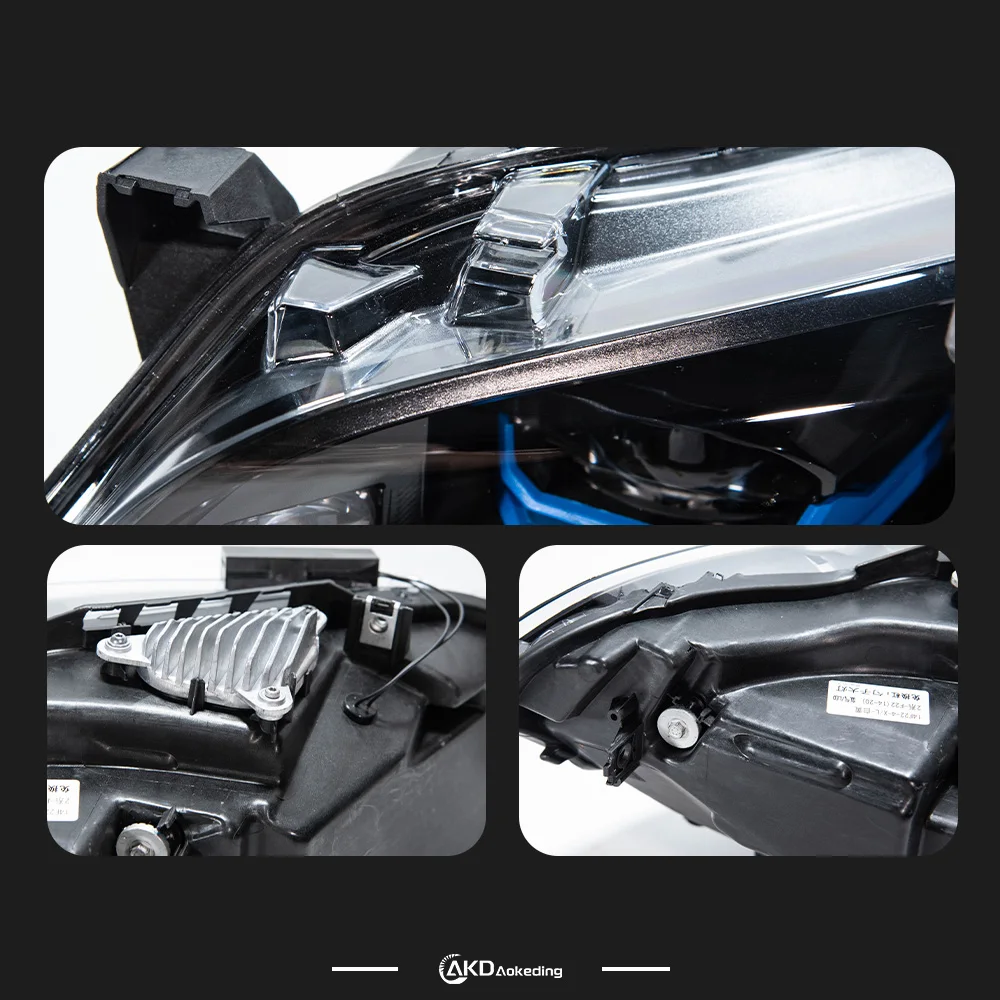Car For BMW F22 2014-2022 F23 Convertible Head Lamp 12V Led Fog Lights DRL Hella Tuning Light Car Accessories 218 220 Head Light