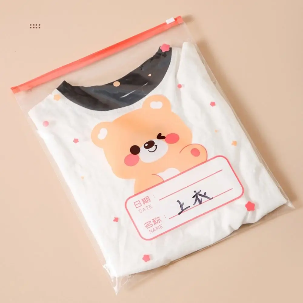 10PCS Multi-size Storage Bag Classified Portable Classified Sealed Bag Baby Clothes Storage Baby Cloth/Diaper Pouch Travel view 2