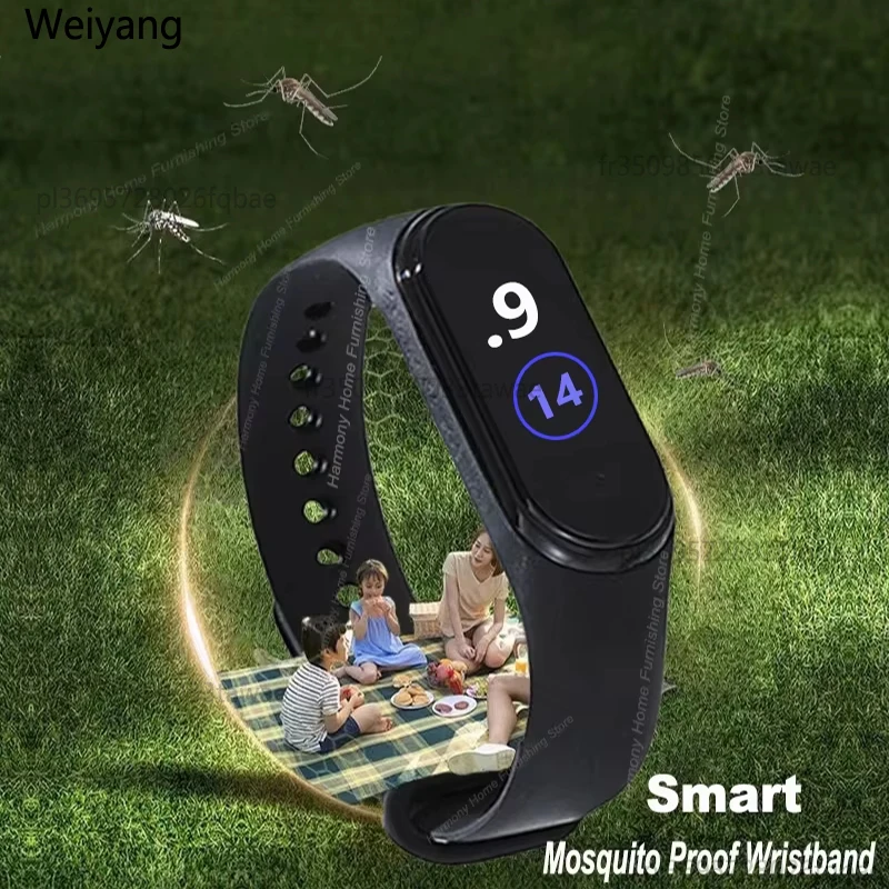 Pulsera Repelente de Mosquitos Ultrasónica de Alta Tecnología, Pulsera para Interiores y Exteriores, Pulsera Anti Mosquitos, Nueva