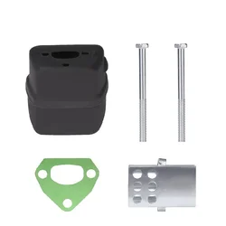 Exhaust Muffler Silencer Bolt Gasket Kit Replacement OEM  #530069415 For Husqvarna 136 137 36 41 141 142 Silent Block Parts