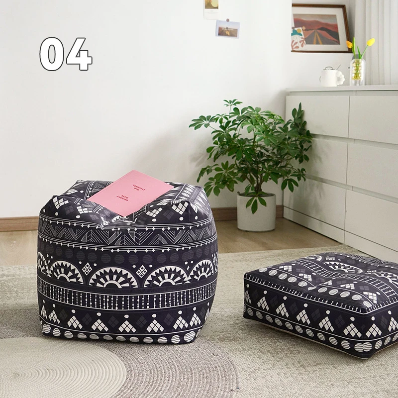 1pc Vloerstoel Futon Cover Japanse Stijl Tatami Kussen Meditatie Yoga Mat Poef Nordic Home Decor Voetenbank Poef Cover