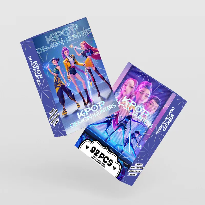 

92pcs LOMO Cards Double-sided High-definition Color-printed Photo Cards For K-pop Hunter Anime Peripheral Collectible