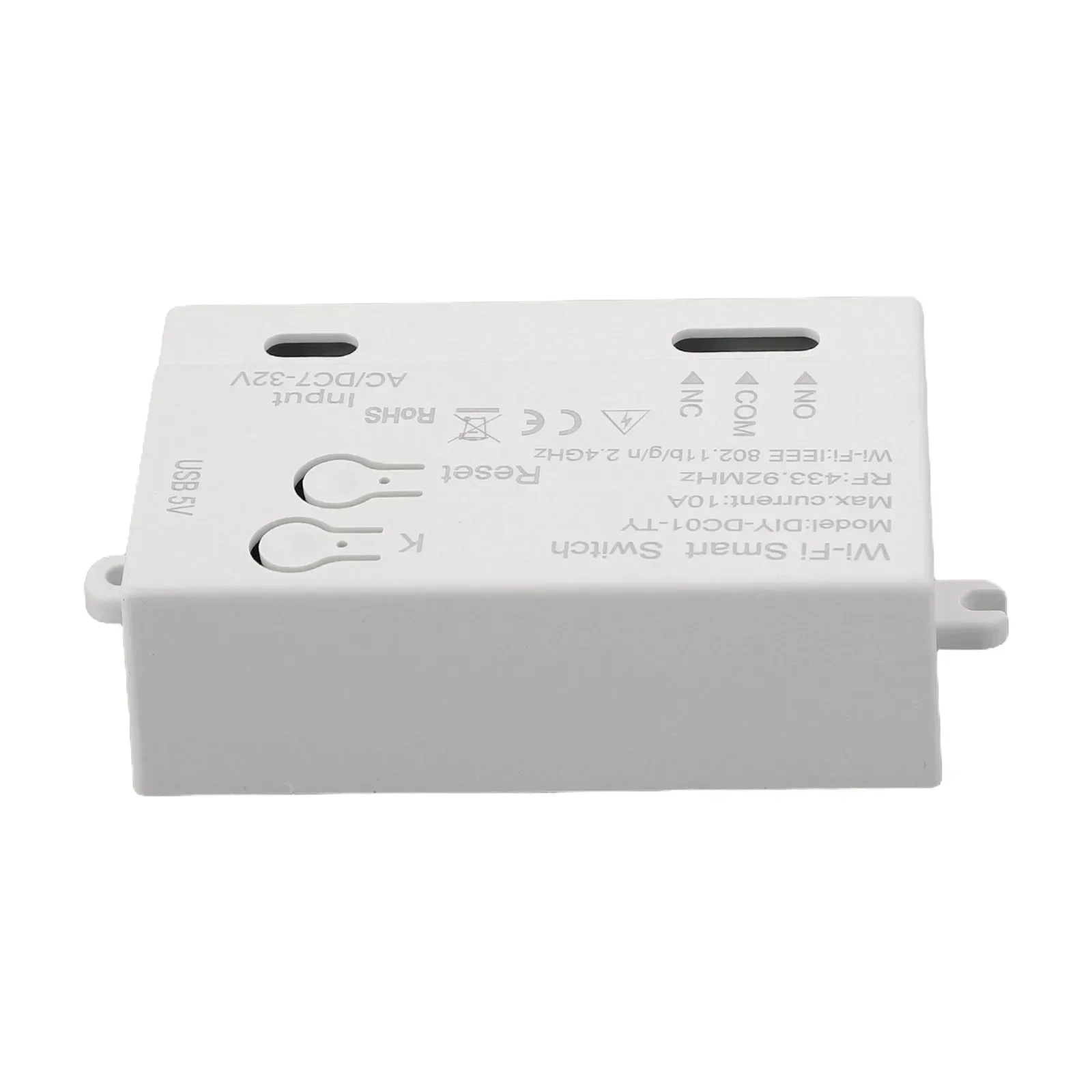 タイマー付きミニwifiスイッチモジュール,433MHz,220w/10a,家庭用,アプリ用リモコン,diy-dc01-ty, 1個