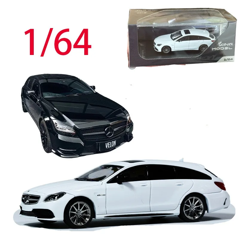

KING MODEL Diecast 1/64 Scale Benz Alloy Car Model Benz CLS63 Play Vehicles Toys for Boys Original Box Collection