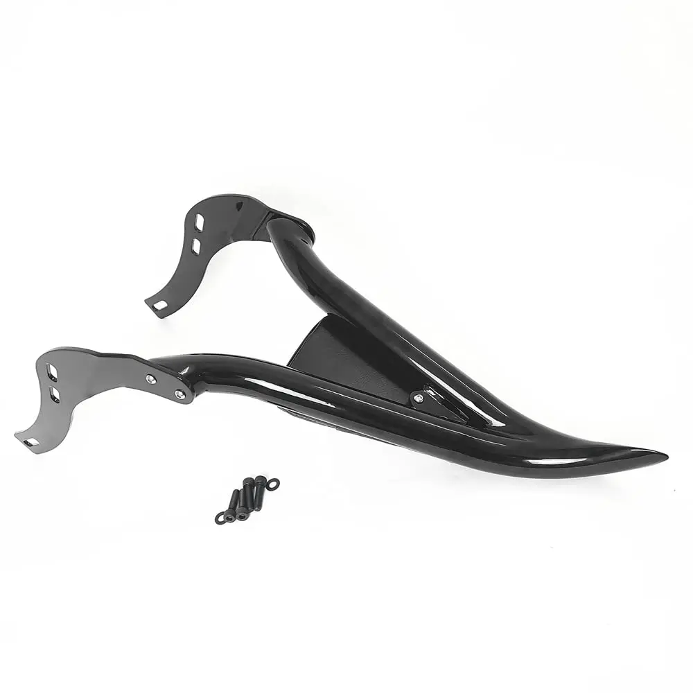 Black Motorcycle Backrest Sissy Bar for 2018-2024 Indian Scout Bobber Rogue Sixty Twenty Passenger Back Rest Sissybar Rear Pad