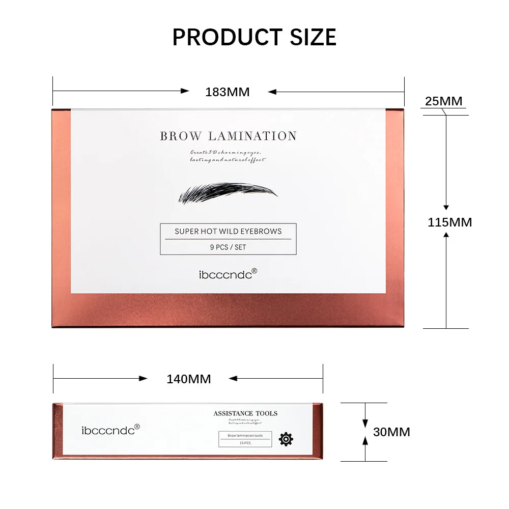 EyebloggPerm-Kit de stratification semi-continue des sourcils, Lifting des sourcils, Crème de réglage des permanentes, Ensemble d'outils pour salon, Usage domestique, Nouveau