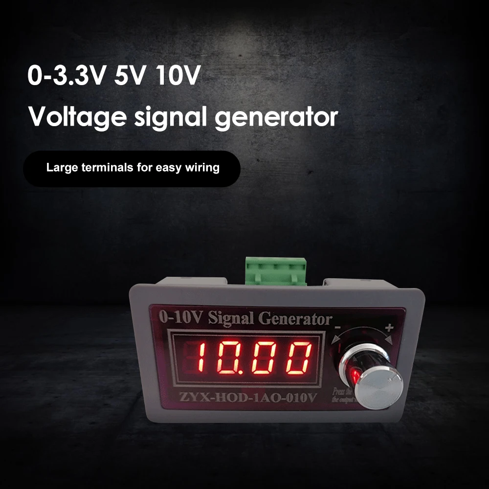 Générateur de signal de source de signal CC, tension de courant, émetteur, calibreur, protection de courant constant, 0-10V, 12V, 24V