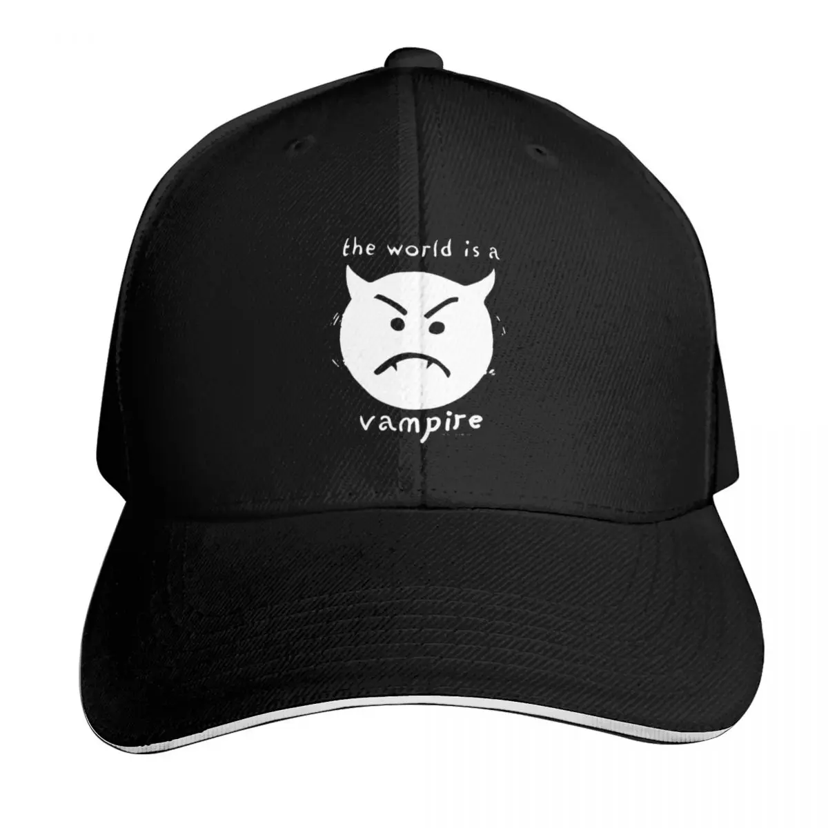 Rare Smashing Pumpkins The World Is A Vampire Baseball Cap Casual Daily Wear Quick Dry Performance Cotton Twill Breathable