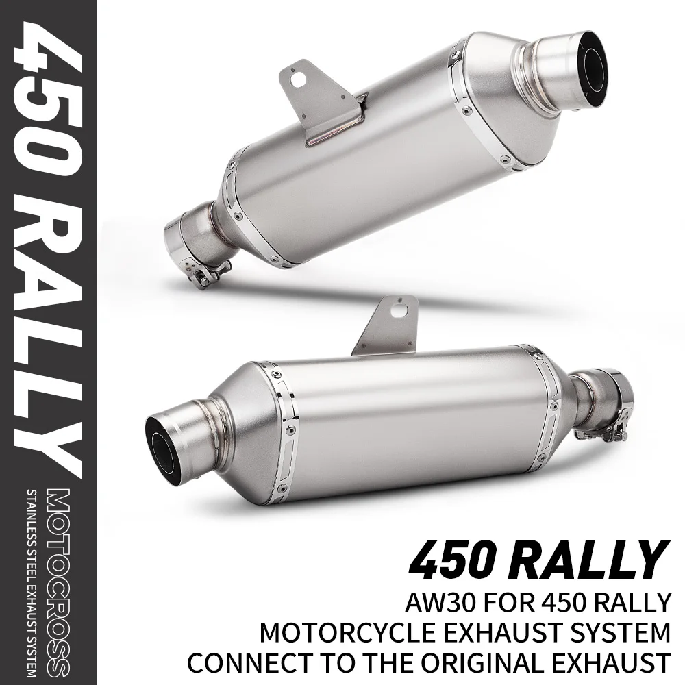 

Motorcycle exhaust systems stainless steel pipe Exhaust DB Killer muffler for 450 Rally