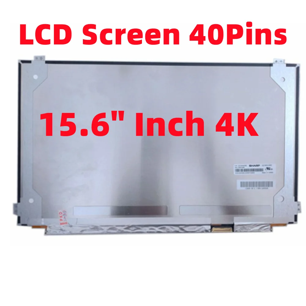 Imagem -02 - para Lenovo Thinkpad P50 P51 00ny498 3840x2160 Uhd 40 Pinos sem Toque 15.6 Polegadas 4k Display Led Tela Lcd Lq156d1jw05 B156zan02.1