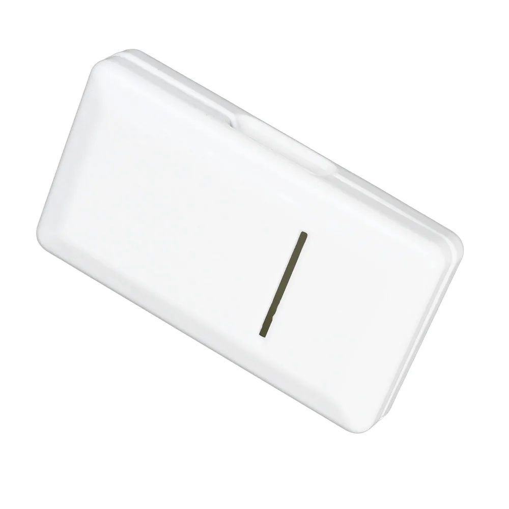 2PCS Convenient 6-Slot Design Oboe Reed Case Plastic White Reed Holder Case Portable Size Reed Storage Box Oboe Reed Storage