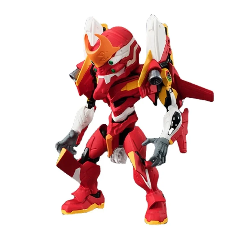 BANDAI-Genuine EVA NX Anime Figure com Articulações Móveis, Brinquedos para Meninos e Meninas, Presente de Natal para Crianças, EVA00, EVA02, EVA03