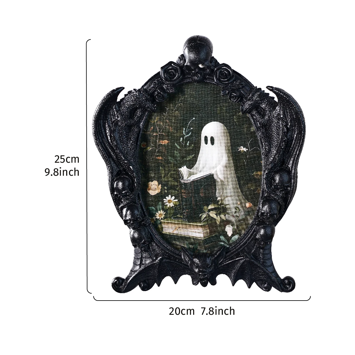 Halloween-Themed Resin Photo Frame