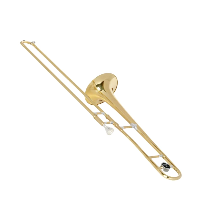 High Quality Professional Trombone Brass Body Gold Lacquer Chinese Trombone