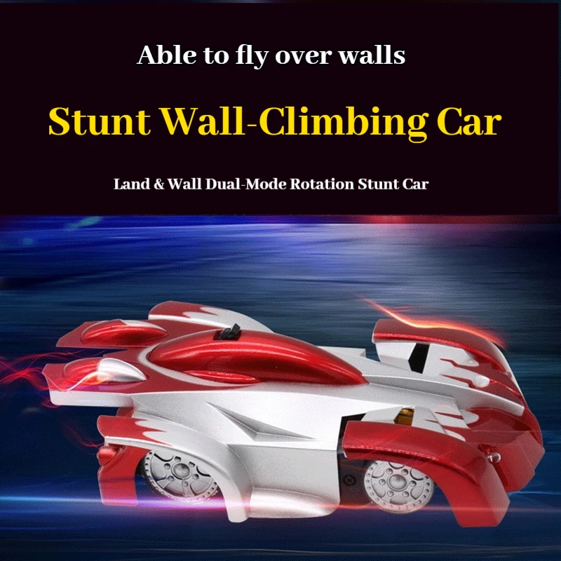 Generic Remote Control Car Infrared Induction Laser Tracking Wall Climbing 2.4g Stunt Drift Racing Vehicle For Indoor Game 2026