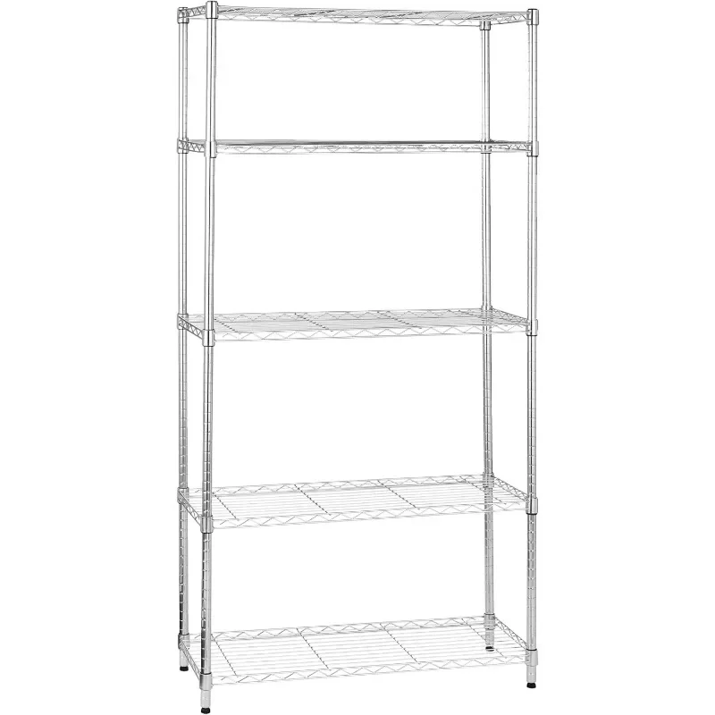 Heavy Duty Wide Storage Shelving Unit (350 lbs loading capacity per shelf),  36