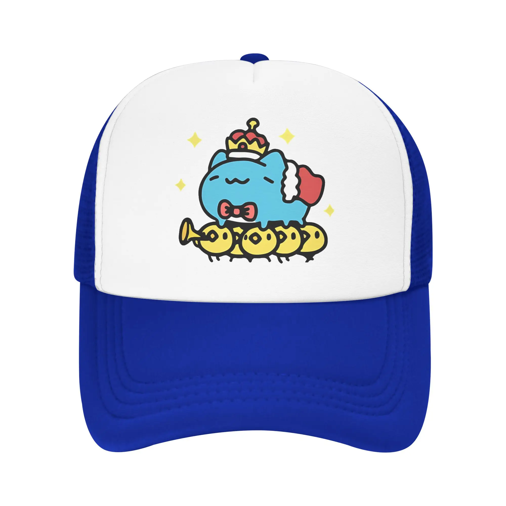 Unisex Bugcat Capoo   Cartoon Trucker Hat Mesh Baseball Caps Polyester  Hat Trucker Worker Cap Adjustable Racing Cap