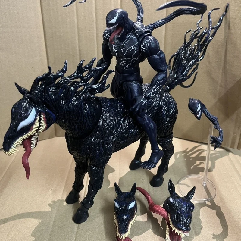 SHFiguarts Venom Red Venom Carnage Action Figure SHF Venom 3 Let There Be Carnage Anime Figure Collectible Model Toy Gifts