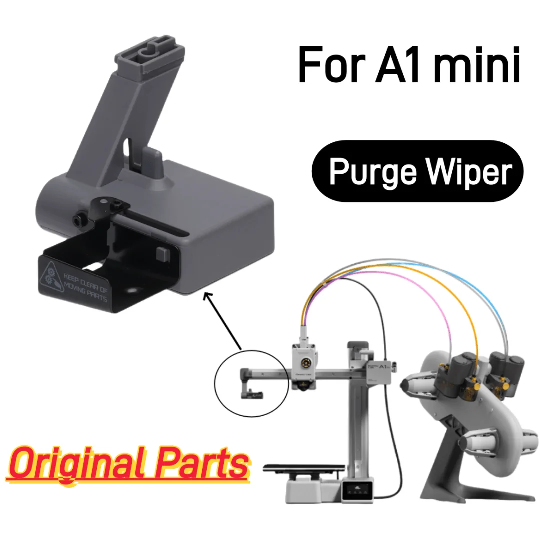 

3D-принтер Bambu Lab для A1 mini Purge Wiper Компонент для дозирования сбор и чистых отходов материалов для мини- 3D-принтера A1 Запчасти