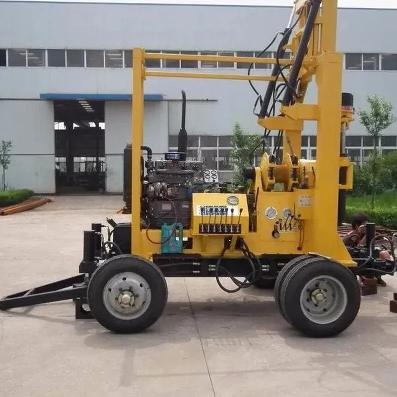 Yugong Small Core Drill Rig Machine Price Portable Borehole 100M Depth Water Well Drilling Rig Machinery Sale for Philippines