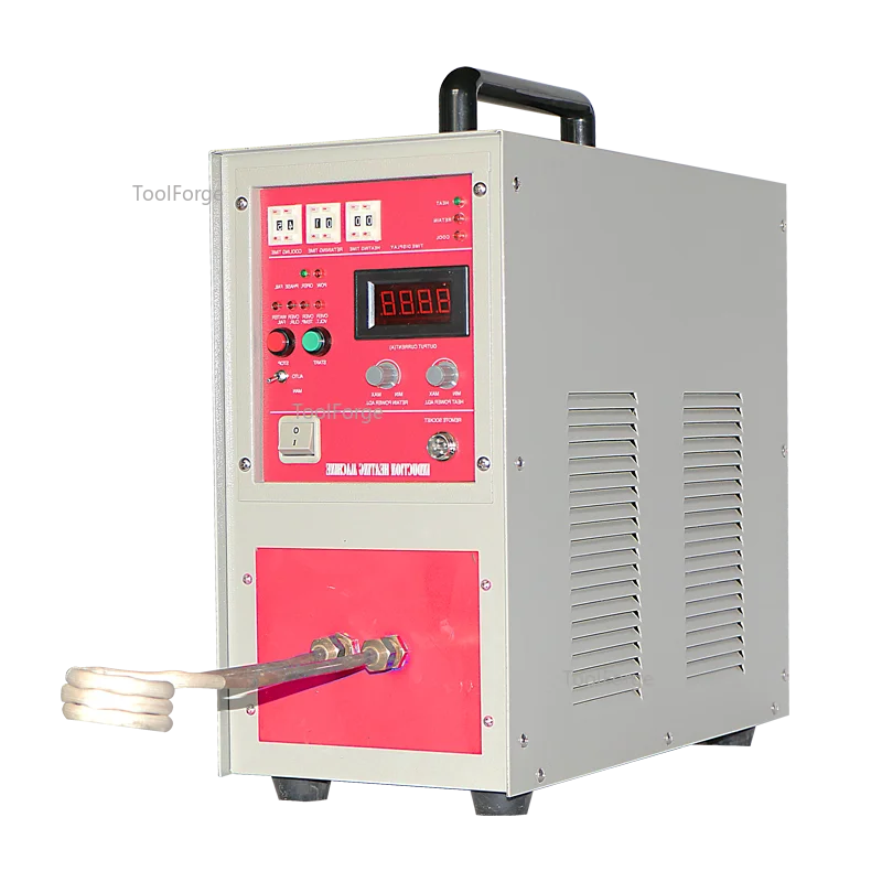 15KW Induction Heater Induction Heating Machine Metal Smelting Furnace High Frequency Welding Metal Quenching Equipment 30-100kh