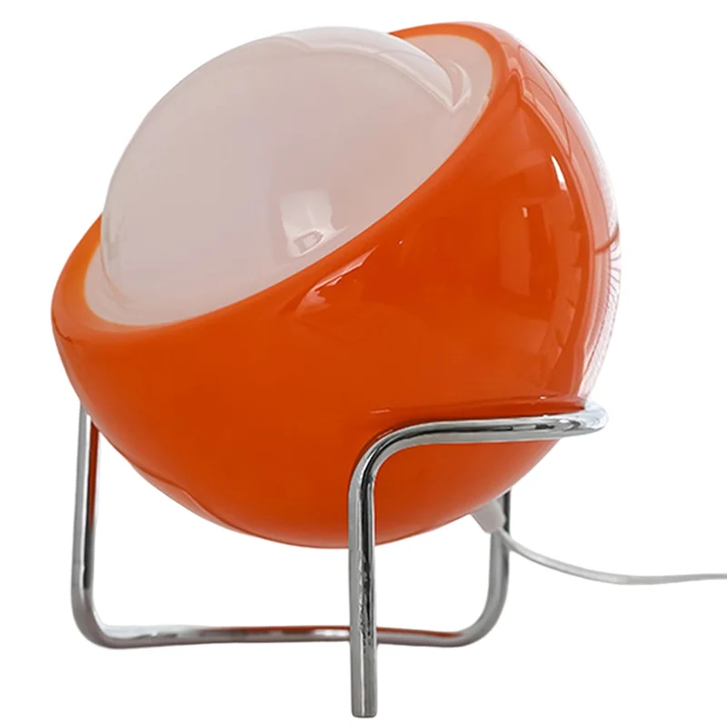 Lámpara de mesa LED nórdica para interiores, estilo Medieval, sala de estar, dormitorio, mesita de noche, decoración de cristal, lámpara de escritorio, luz nocturna Retro