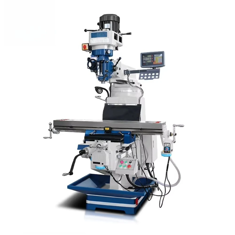 Manual 4H Turret Milling Machine Price - High Performance Vertical Milling for Metalworking