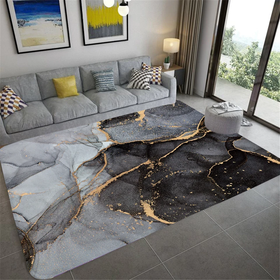 

Home Mats Marble Carpets Living Room Bedroom Entrance Doormat Floor Mats Carpets Anti-Slip Mat Rugs Balcony Rug Bedroom Decor