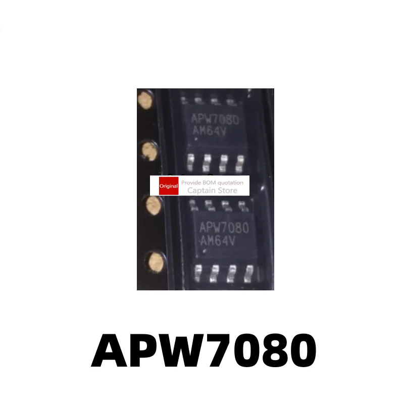 

5 шт. APW7080 APM7080 ЖК-дисплей Стандартный чип 8-контактный SOP-8 APW7080KAI