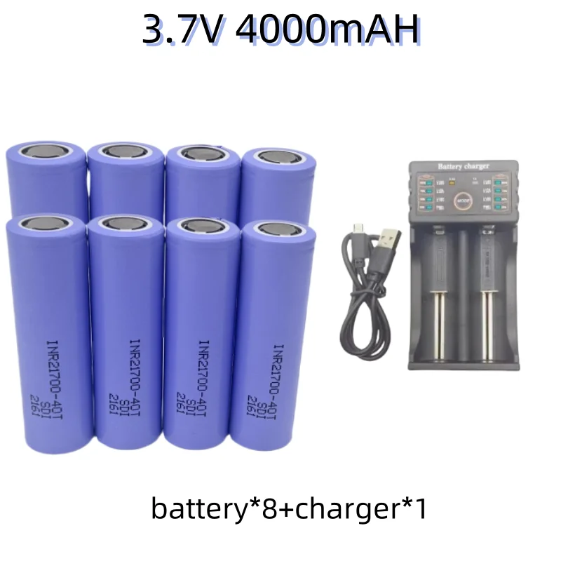 100% NEW 21700 4500mah 45A 40T 3.7V high discharge/capacity Li-ion rechargeable battery PK 30T high discharge power li-ion