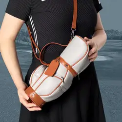 Mini bolsa de pelota de Golf para mujer, portátil, pequeño paquete de almacenamiento, bolsa de mensajero de Golf, portador de pelota de Golf de microfibra