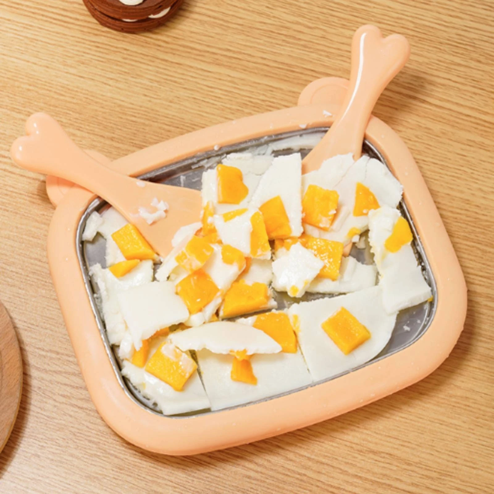 Nampan Es Krim Manual Tanpa Li - Ice Cream Maker Electric ulasan dan harga