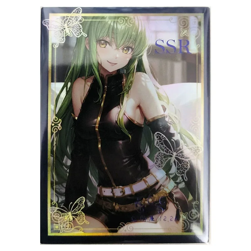 Anime Goddess Story Rare SSR Reflections Flash Cards Jean Barbara Gunnhildr Toys for boys Collectible Cards Birthday Gifts