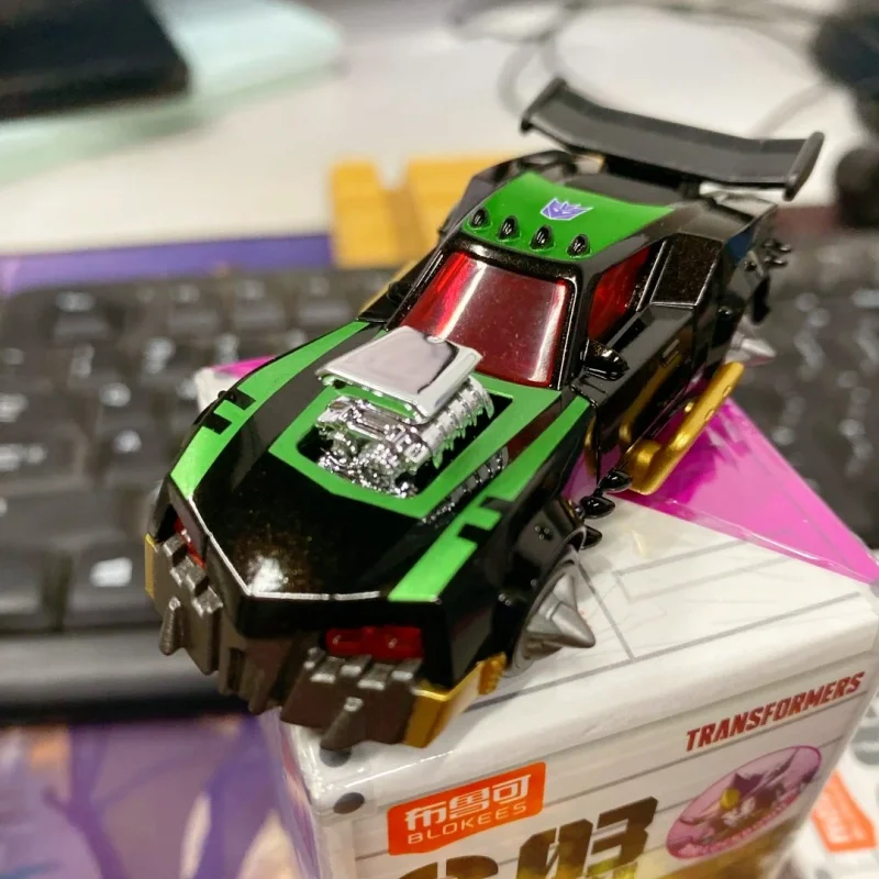 Blokees Transformers New Block Assembleable Wheels Car Model C03 Blind Box Springer Helicopter Lockdown Collectible Toy Gift view 4