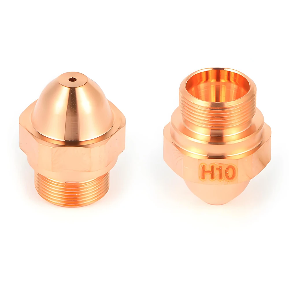 

EBD 1354230 Laser Cutting Nozzle D10 M6 H10.3mm for CO2 and Fiber Laser Cutting Head New and Used Condition