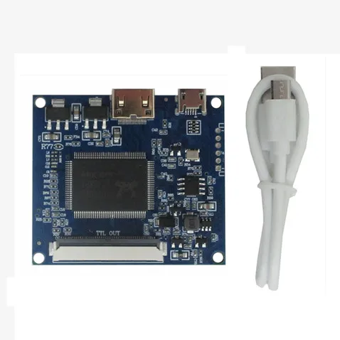 Voor ZJ080NA-08A ZK0801024600A YS-1024600-0800N-40C Lcd-scherm Driver Control Board Av Vga Hdmi-Compatibel 40PIN 1024*600