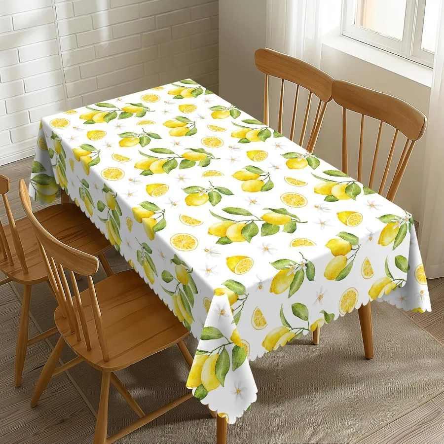 Lemon Tablecloth Vi…