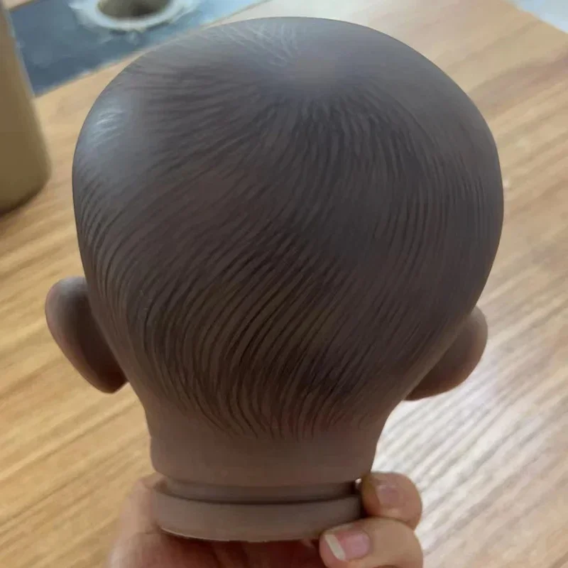 24인치 60cm 이미 페인트된 다시 태어난 인형 키트 카메론 어두운 피부 DIY 인형 부품