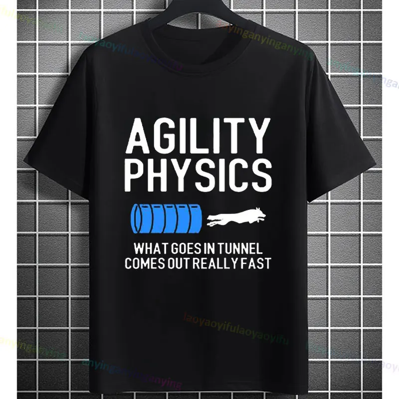 Funny Dog Agility Training Physics T-Shirt - 