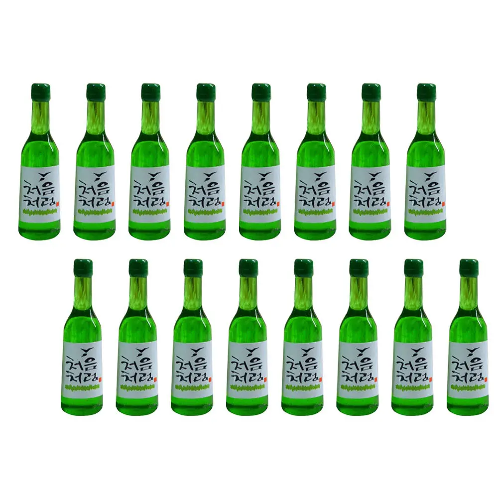 

20Pcs Korean Style Mini Rice Wine Bottles Exquisite Resin Craft Realistic Mini House Decor Romantic Lifelike Scene Accessories
