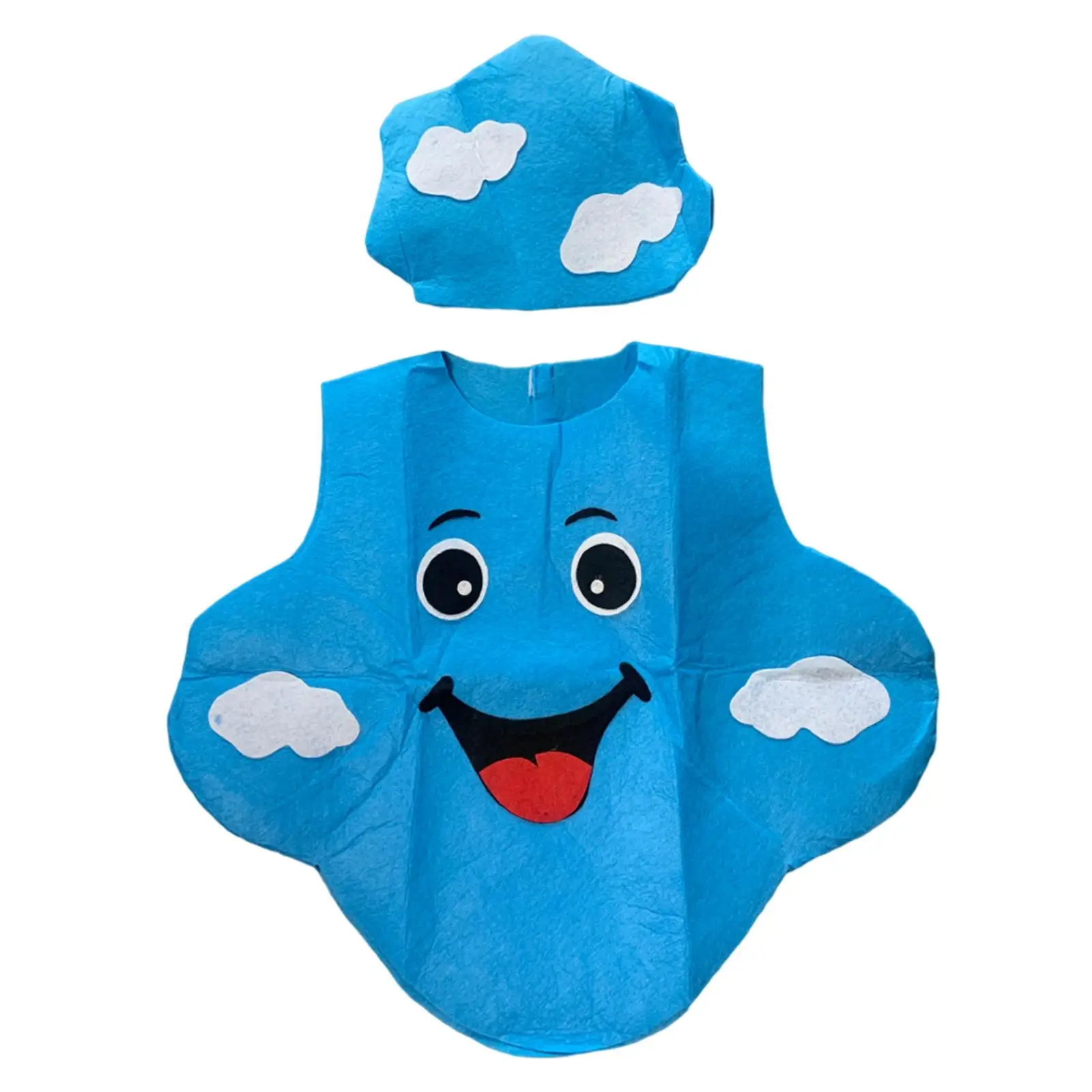 Kids Cosplay Costume Sun Waterdrop Cloud Clothes Children's Day Party Preschool Toddlers Costumes Dress Cute Halloween Role Play